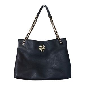Tory Burch | 3 Compartment Britten Slouchy Tote | Black